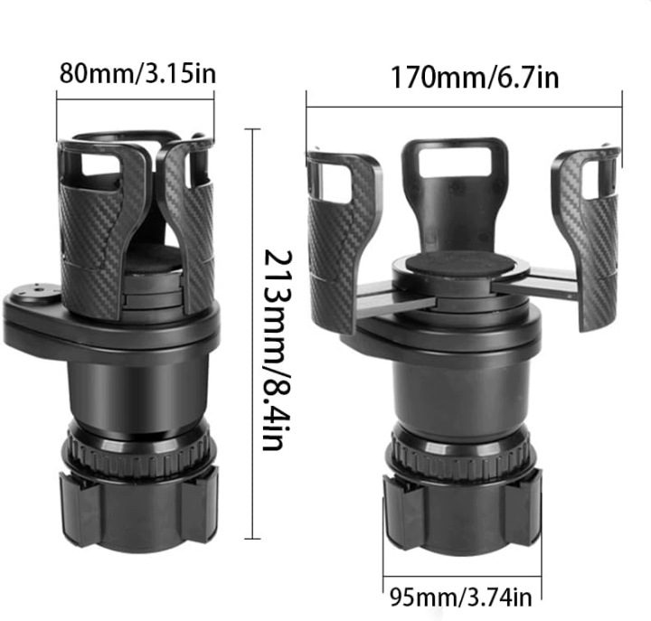 Кронштейн автомобильный DrinkMaster 360 Rotator регулируемый antypoślizgowy, фото 5
