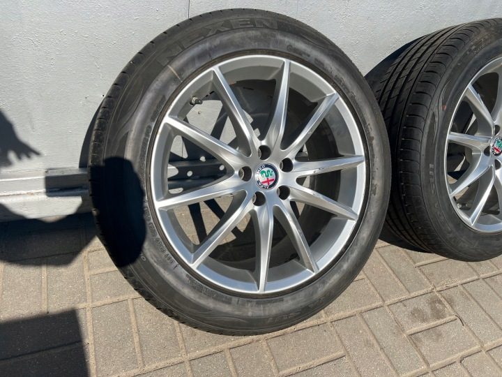 ALFA ROMEO STELVIO КОЛЕСА ДИСКИ ШИНЫ 19" 235/55/19 5X110 ET34, фото 2