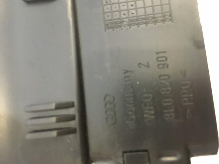 ДЕФЛЕКТОР ОБДУВА ПРАВЫЙ ЛЕВЫЙ СРЕДНИЙ AUDI A3 8L ВЕРСИЯ 5 1996-2003, фото 6