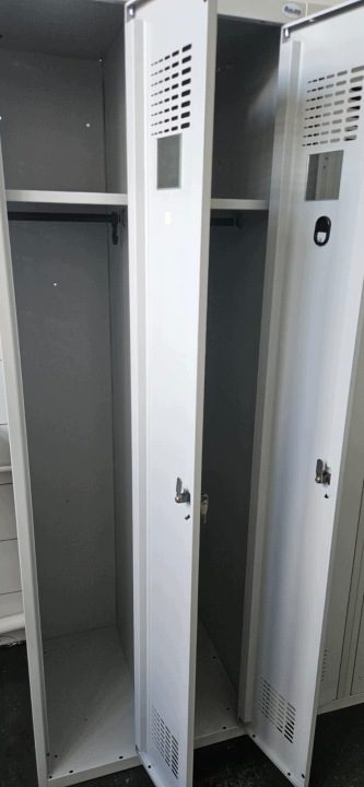 Шкаф pracownicza для одежды двухдверный 180x60x49cm, фото 2