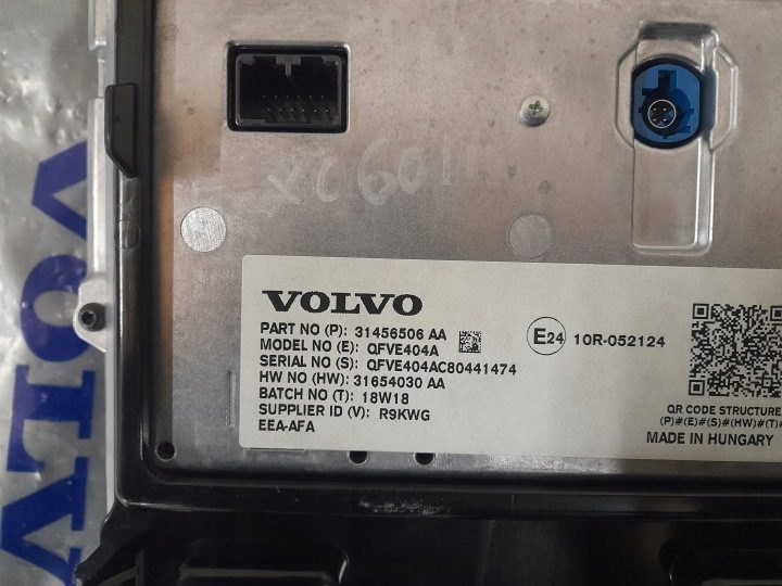 VOLVO XC60 II ДИСПЛЕЙ НАВИГАЦИИ 31456506, фото 4