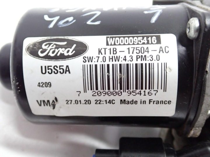 МЕХАНИЗМ МОТОРЧИК ДВОРНИКОВ ЛЕВЫЙ ЕВРОПА FORD TRANSIT CONNECT MK2 II 19 г., фото 3