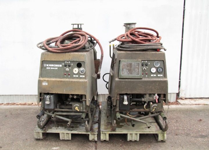 WOJSKOWA ТОПЛИВНАЯ PAROWO ВОДЯНАЯ МОЙКА KARCHER HDS 1200, фото 13