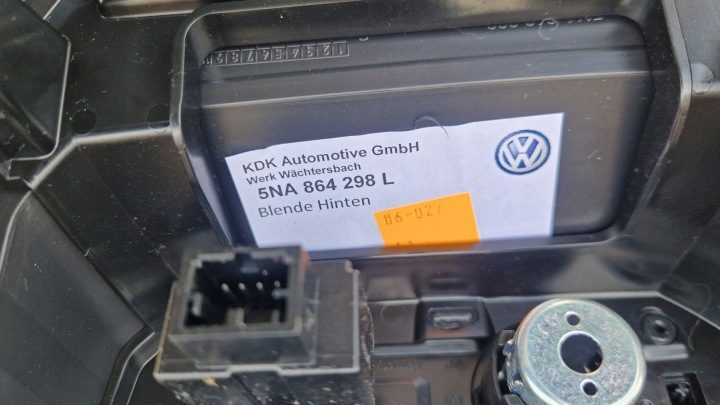 ОБДУВ ТОННЕЛЯ ЗАДНИЙ VW TIGUAN 5NA864298L ОРИГИНАЛ ИДЕАЛ, фото 7