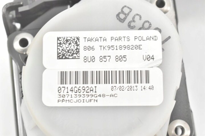 Ремень безопасности задний левый правый 8U0857805 Audi Q3 8U RSQ3, фото 4