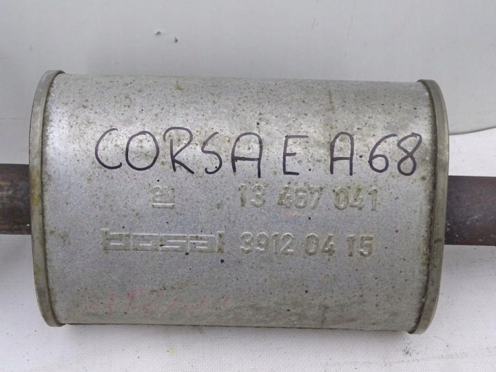 OPEL CORSA E 14-19 1.4 16V ГЛУШИТЕЛЬ ВЫХЛОПНАЯ ТРУБА ОРИГИНАЛ 13467041, фото 5