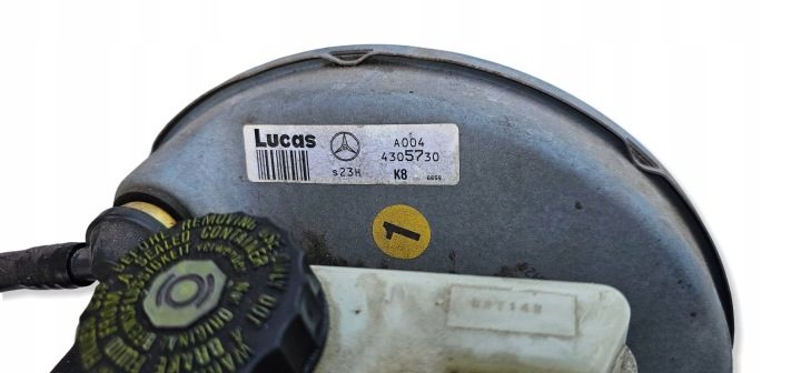 1 MERCEDES W202 2.2CDI W208 POMKA ТОРМОЗНОЙ ВАКУУМНЫЙ УСИЛИТЕЛЬ, фото 4