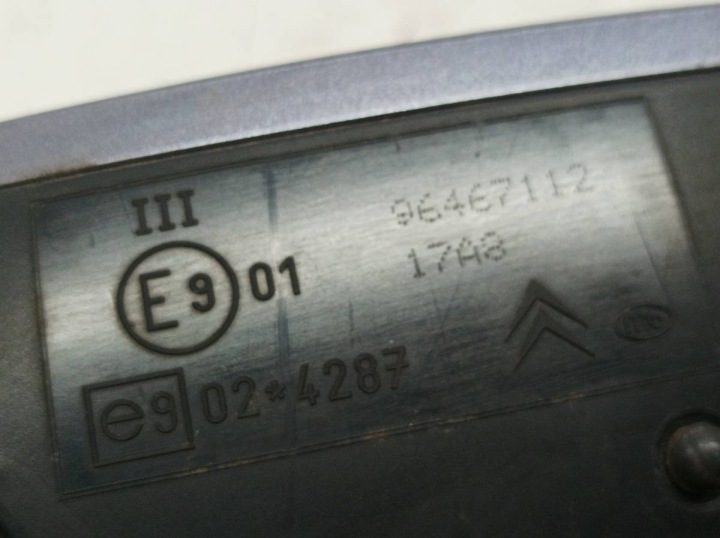 ЗЕРКАЛО ПРАВОЕ 7 пин ЕВРОПА 96467112 Citroen C4 I (2004-2010), фото 4
