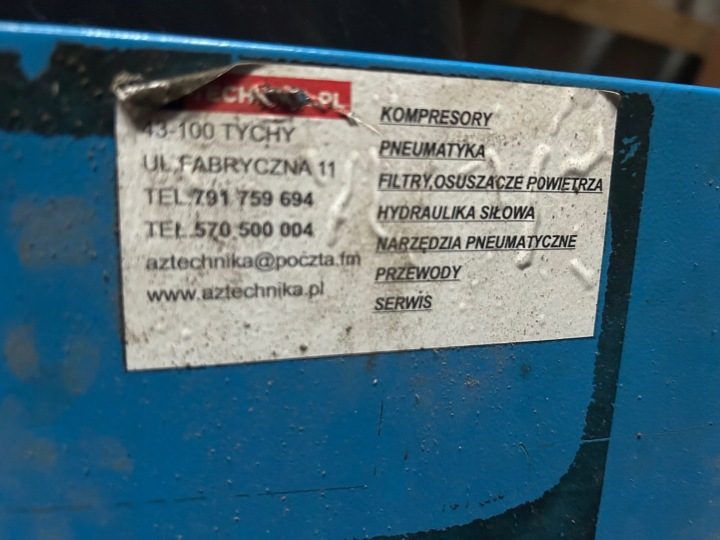 Компрессор масляный Mark MSM15D TM500 500 l 10 бар, фото 10