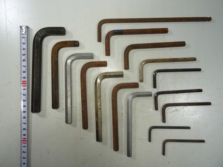 КЛЮЧ ШЕСТИГРАННЫЙ AMPOL AMPUL 13,10,9,8,6,5,4 KPL16SZ, фото 7