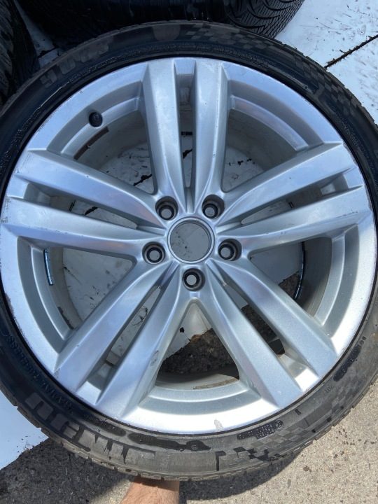 ДИСКИ КОЛЕСА VW PASSAT B7 R-LINE R18 8JX18'' ET44 3AA601025H 5 ШТУК, фото 8