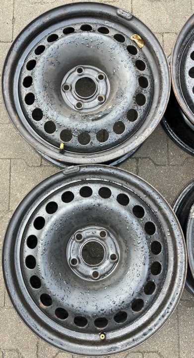 4× Штампованный диск GM 2160159 6.5" x 16" 5x105 ET 38, фото 3