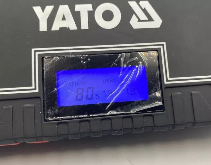 Устройство пусковое Yato 12000 мАч 12 В 500 А, фото 6