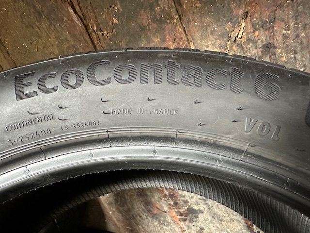 2× Шина летняя Continental EcoContact 6 235/50R19 103 В усилитель (XL) VOL - Volvo, фото 6