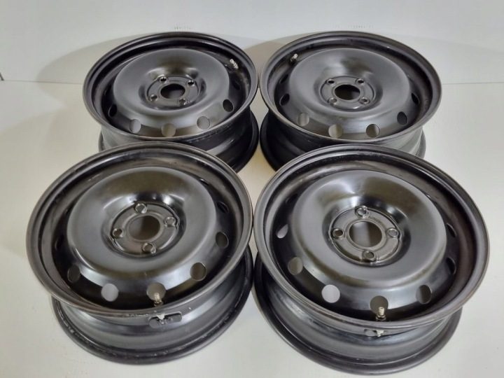 4× Штампованный диск Renault OE 6.0" x 15" 4x100 ET 50, фото 4