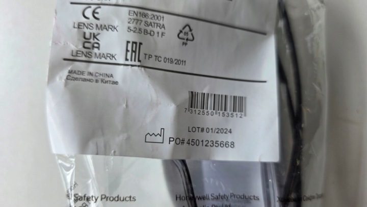 Очки защитные A700 AF серые 1015351 Honeywell, фото 6