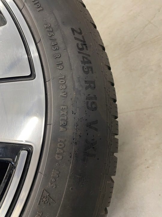 Комплект колес Zimowych Porsche Taycan 19'' 9J1073604BB, фото 10