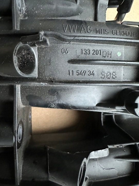 ВПУСКНОЙ КОЛЛЕКТОР 06L133201DH VW SKODA AUDI, фото 2