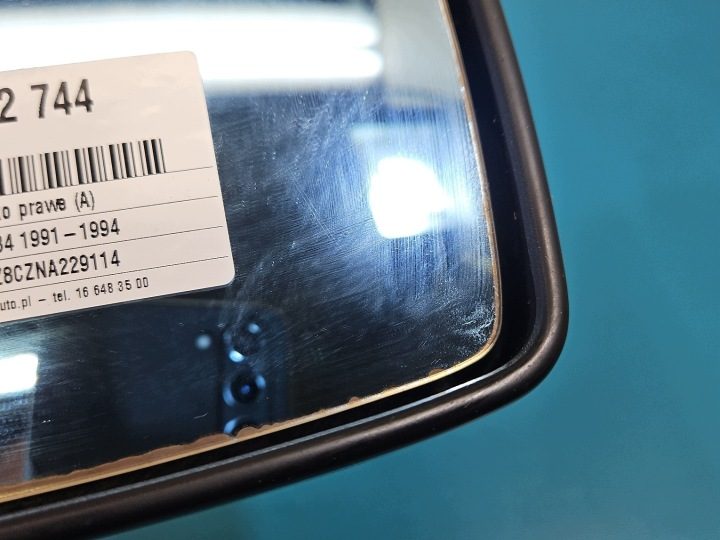 ЗЕРКАЛО ПРАВОЕ МЕХАНИЧЕСКОЕ AUDI 80 B4 ЕВРОПА, фото 6