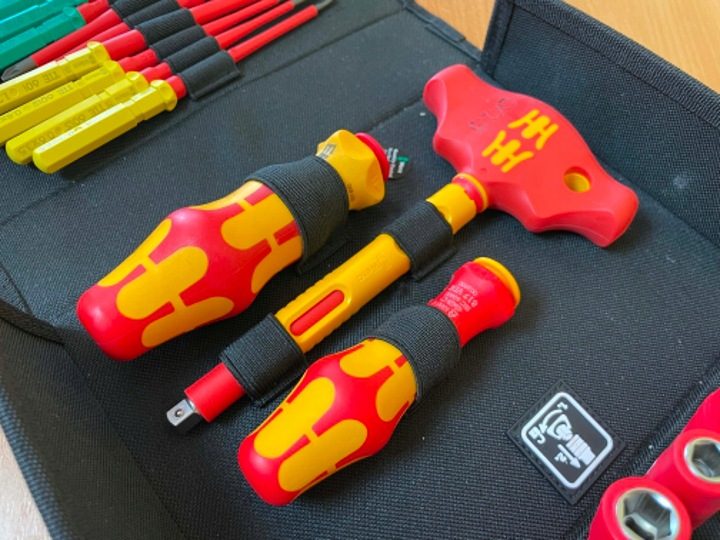 WERA KRAFTFORM Комплект Отверток Izolowanych для Электрика VDE 1kV 24 шт., фото 3