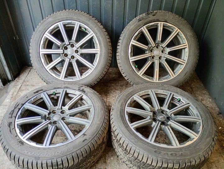 4m0601025ad КОЛЕСА ЛИТЫЕ ДИСКИ 20 AUDI Q7 4M 285/45/20 8 мм, фото 1