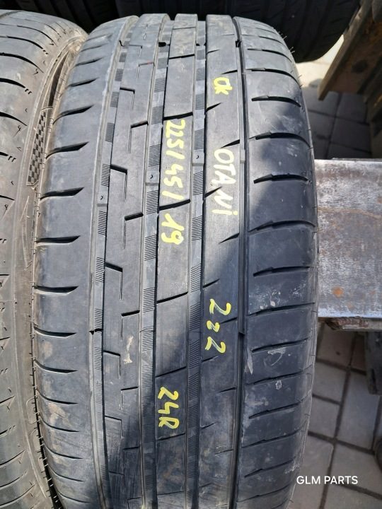 2x ШИНА летняя OTANI KC1000 225/45R19 96Y XL 2024 год 6,6 мм ПАРА компл., фото 3