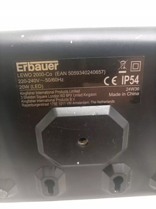Лампа переносная Erbauer 2000 lm IP54, фото 4