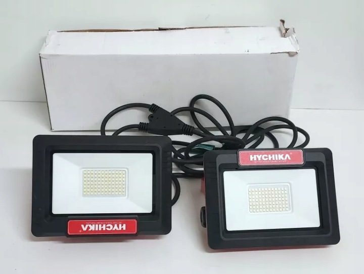 Фара budowlany LED с statywem Hychika 2 x 60 Вт, фото 1