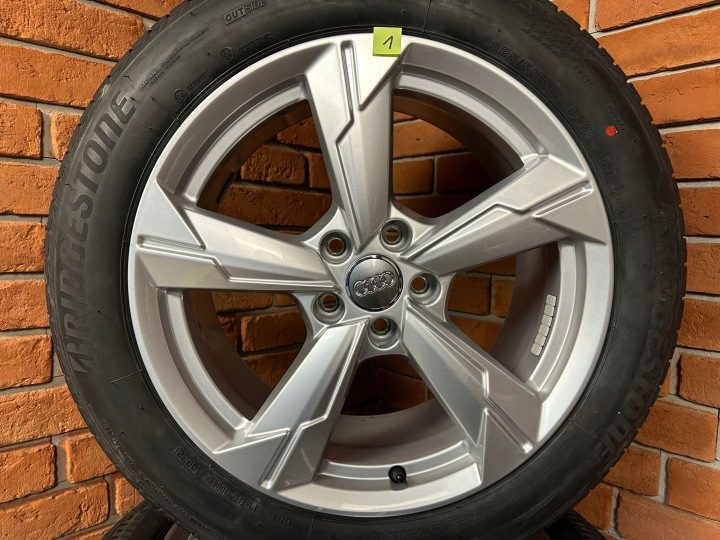Колеса Диски 18 5x112 Audi A6 C8 Оригинал Летний НОВЫЙ ШИНЫ, фото 3