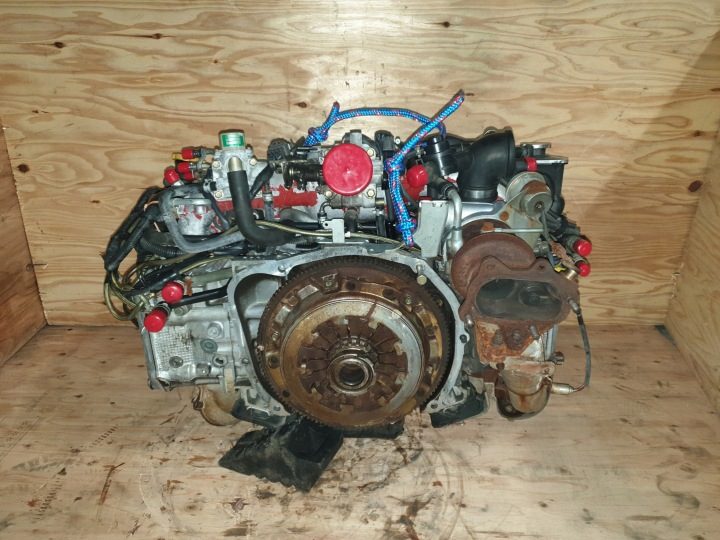 Двигатель Subaru EJ20 2.0 WRX STI турбо JDM Impreza Spec C, фото 2