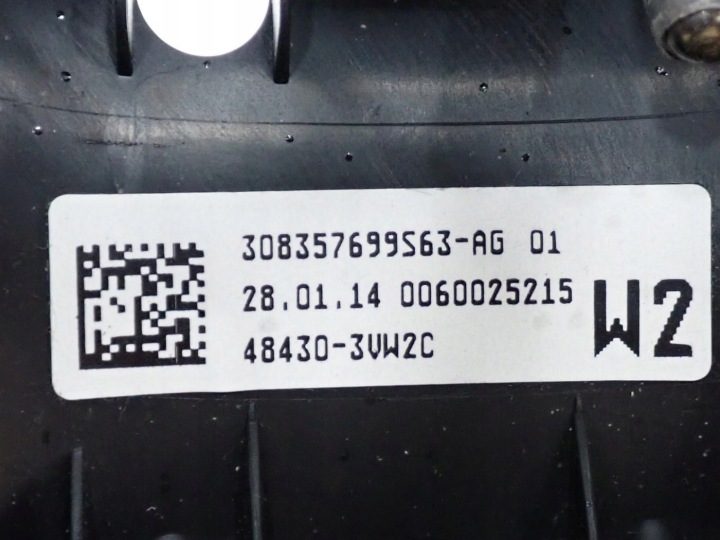 РУЛЬ МУЛЬТИФУНКЦИОНАЛЬНЫЙ КОЖА 48430-3VW2C NISSAN NOTE II E12 14 г., фото 7
