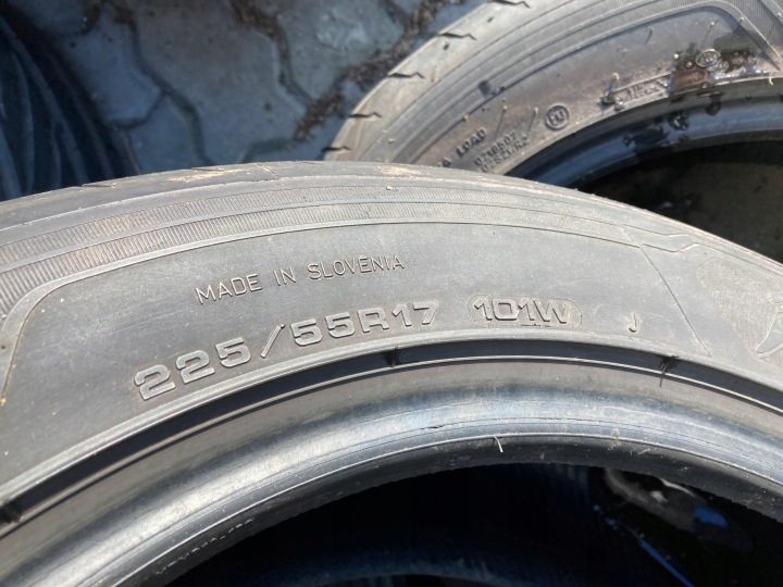 2× Шина летняя Goodyear Eagle F1 Asymmetric 3 225/55R17 101 Вт защита диска, усилитель (XL) J - Jaguar, фото 9