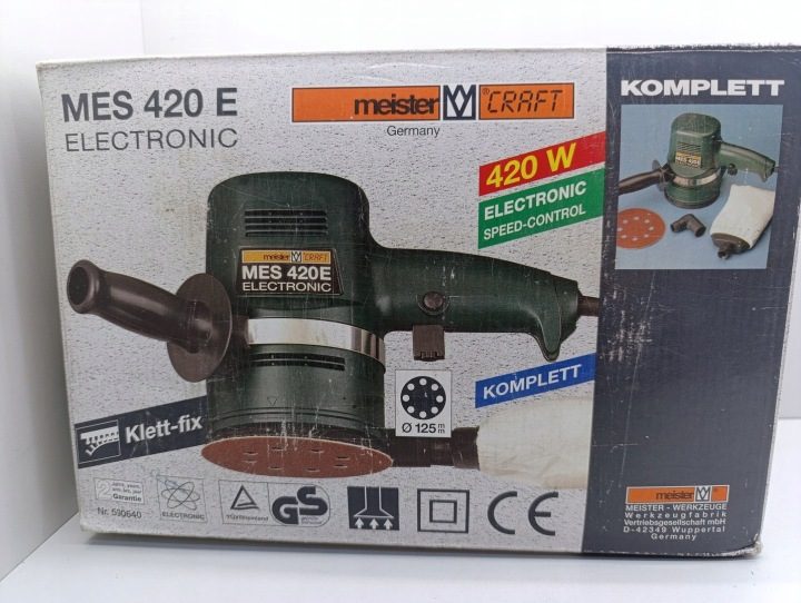 Полировальная машинка эксцентриковая meister Craft mes 420e, фото 10