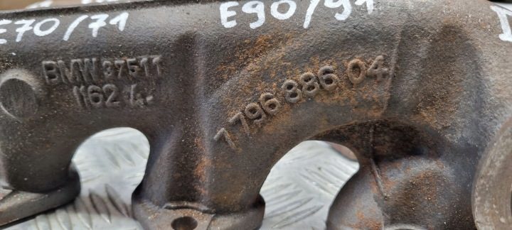 BMW E60 E61 E70 E71 E90 E91 ВЫПУСКНОЙ КОЛЛЕКТОР 7796886, фото 13