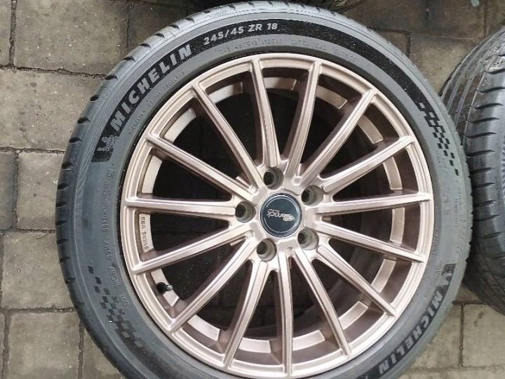 Литые диски шина пульт Sport 18 5x120 BMW 245/45, фото 4