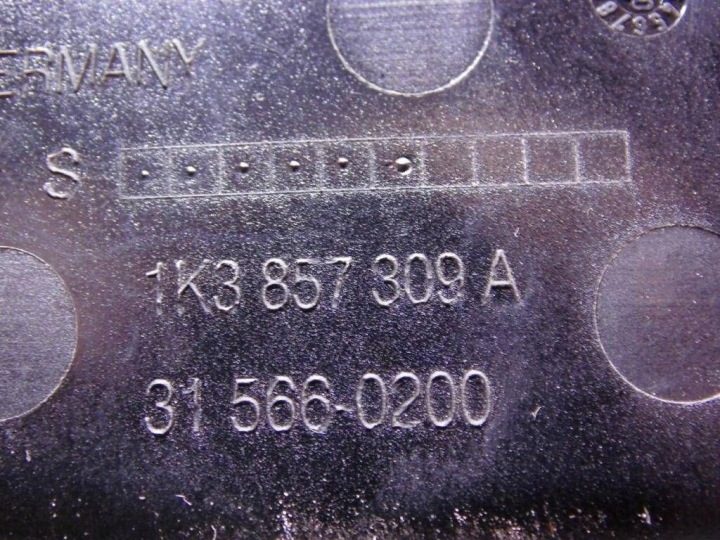 Volkswagen Golf V 2006 Пепельница задняя левая 1K3857309A, фото 4