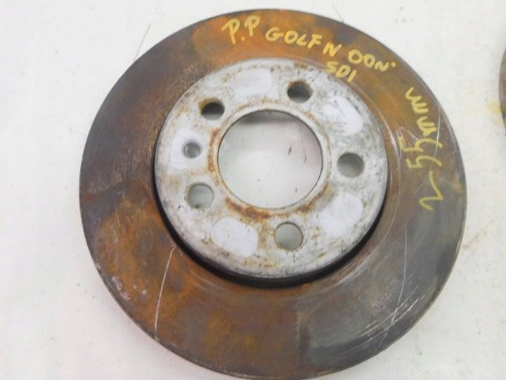 VW Golf IV 1.9 SDI 97-03r диски тормозные передние 255 мм, фото 2