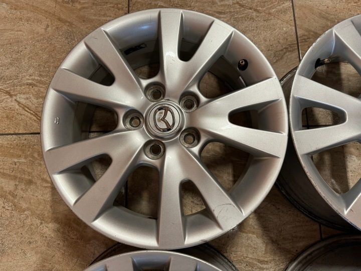 4× Литой диск Mazda OE 6.5" x 16" 5x114.3 ET 52,5, фото 5