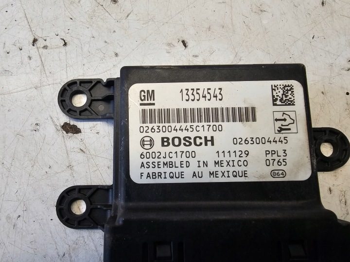 OPEL ASTRA J 4 IV МОДУЛЬ ДАТЧИКОВ ПАРКОВКИ PDC 13354543, фото 1