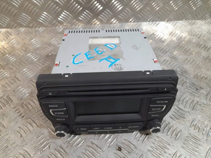 CD МАГНИТОЛА ШТАТНАЯ KIA CEED II 12-18, фото 1