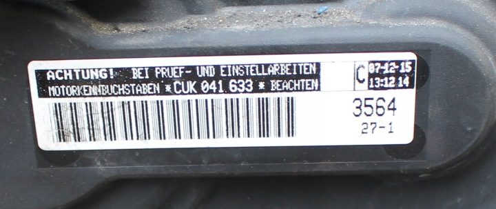 Volkswagen OE CUK, фото 5