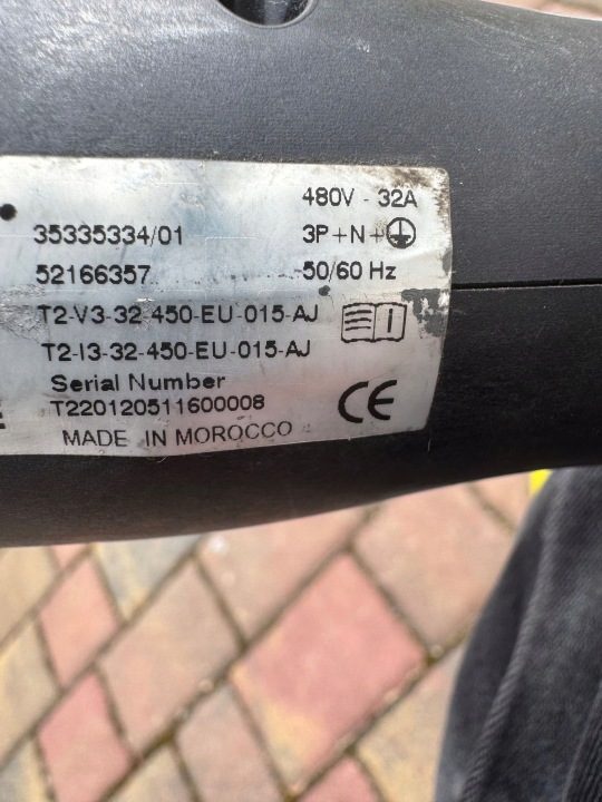 Fiat 500E Кабель для зарядки электромобиля Салон, фото 6