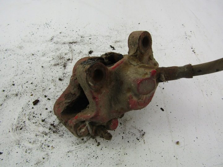 MERCEDES 123 W123 СУППОРТ ТОРМОЗНОЙ ЗАДНИЙ ЛЕВЫЙ 2,0D 44 кВт 615940 4D, фото 3