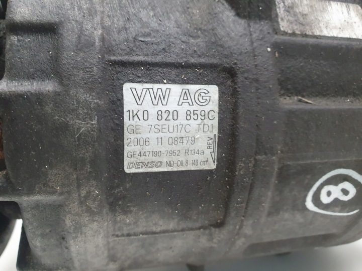 Компрессор Кондиционера VW Seat Skoda 1.6 FSI 1K0820859C, фото 2