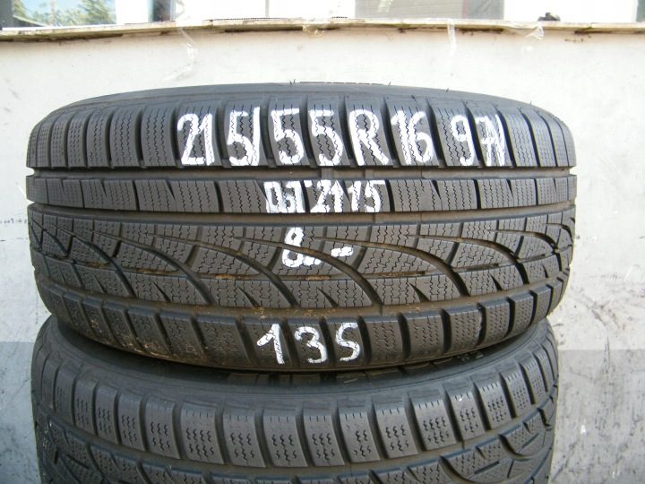 4× Шина зимняя Hankook Winter i*cept Evo W310 215/55R16 97 В сцепление на снегу (3PMSF), усилитель (XL), фото 3