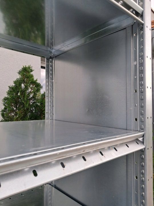 Стеллаж металлический для magazynu для warsztatu 2 RAM 6 полки wys 2,5m DEXION Hi280, фото 2