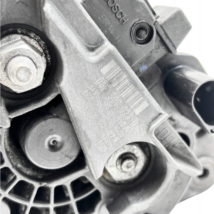 Генератор Audi A3 Seat Leon Skoda Fabia VW Crafter 2.0 2.5 TDI 06F903023D, фото 6