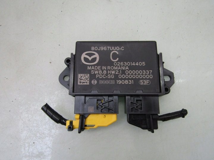 Mazda 3 BP IV 19 г. модуль PDC парковки парктроник B0J967UU0-C 0263014405, фото 1
