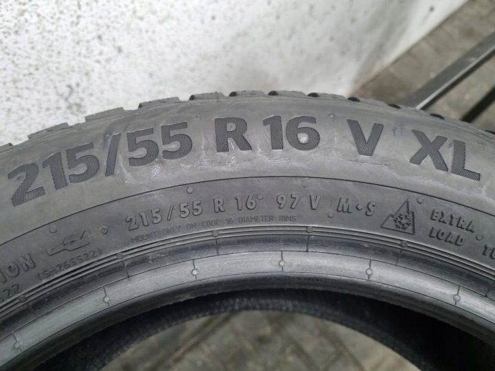Шина зимняя Continental WinterContact TS 870 215/55R16 97 В сцепление на снегу (3PMSF), усилитель (XL), фото 5
