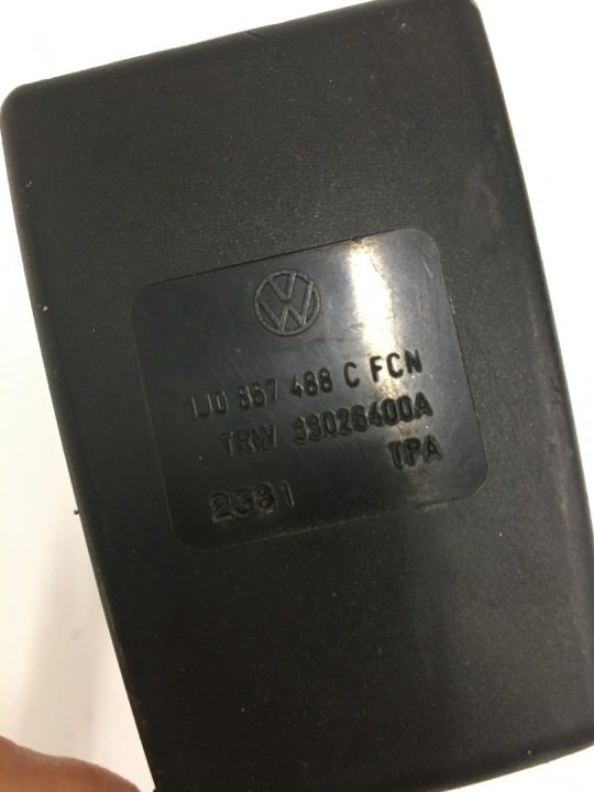 ЗАМОК ЗАДНИЙ РЕМНЕЙ VW GOLF IV 98-04r 1J0857488C, фото 13